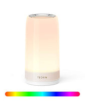Carica l'immagine nel visualizzatore di Gallery, Lampada da Tavolo Controllo Touch 3 Livelli Luce Bianca Calda Regolabile RGB... - Ilgrandebazar