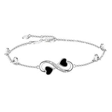 Carica l'immagine nel visualizzatore di Gallery, E.INFINITY Cavigliera Infinito per Donna, Regolabile Donna in... - Ilgrandebazar