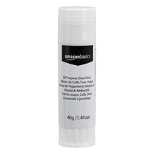 Carica l'immagine nel visualizzatore di Gallery, AmazonBasics - Colla stick multiuso, lavabile, formato grande, 40 g, 40gm - Ilgrandebazar
