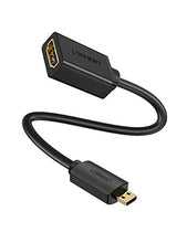 Carica l'immagine nel visualizzatore di Gallery, UGREEN Cavo Micro HDMI Maschio a Femmina 4K 3D Supporta ARC Ethernet...