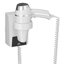 Carica l'immagine nel visualizzatore di Gallery, Jvd Clipper II – Asciugacapelli speciale per Bagno, Bianco, con base di... - Ilgrandebazar