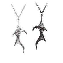 Carica l'immagine nel visualizzatore di Gallery, Alchemy Gothic Darkling Heart Pendenti di amicizia - Ilgrandebazar