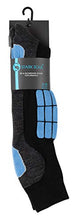 Carica l'immagine nel visualizzatore di Gallery, 2 paia Calze sportive Touring Ski &amp; Snow calda e 35-38, Blu-arancione - Ilgrandebazar