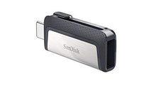 Carica l'immagine nel visualizzatore di Gallery, Sandisk Ultra Dual USB Drive Type-C 64 GB, 3.1 Type 64 Nero/Argento