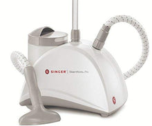 Carica l'immagine nel visualizzatore di Gallery, Singer SWP Sistema Stiro Verticale, 1500 W, serbatoio Grigio/Bianco