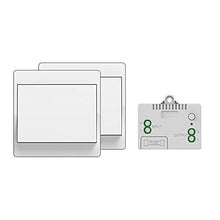 Carica l'immagine nel visualizzatore di Gallery, Interruttore wireless ad energia cinetica auto-generante, senza batteria,...
