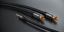 Carica l'immagine nel visualizzatore di Gallery, CSL-Computer Primewire - 1m Cavo Jack RCA Stereo a Y - 1 x 3,5mm e 1,0m