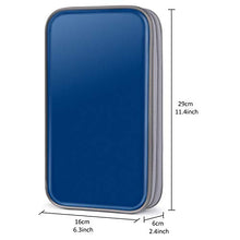 Carica l'immagine nel visualizzatore di Gallery, Porta CD,Coofit Custodie CD/DVD Borsa CD Wallet Protettiva Portatile di blu