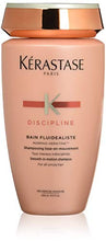 Carica l'immagine nel visualizzatore di Gallery, Kerastase DISCIPLINE Bain Fluidealiste Shampoo per capelli crespi o ricci,...