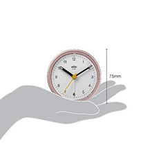Carica l'immagine nel visualizzatore di Gallery, Orologio Sveglia Analogico Classico Braun con Snooze e Luce, Movimento al... - Ilgrandebazar