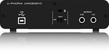 Carica l'immagine nel visualizzatore di Gallery, Behringer U-PHORIA UMC202HD interfaccia audio 2x2 USB 24 BIT e 192 Khz con... - Ilgrandebazar