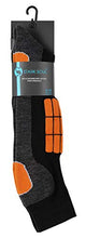 Carica l'immagine nel visualizzatore di Gallery, 2 paia Calze sportive Touring Ski &amp; Snow calda e 35-38, Blu-arancione - Ilgrandebazar