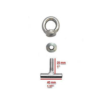 Carica l'immagine nel visualizzatore di Gallery, Twowinds - Kit Fissaggio carico, Occhielli e Viti rotaia T5 T6 Multivan 2