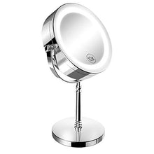 Carica l'immagine nel visualizzatore di Gallery, Lighted Makeup Mirror，NOTENS Double-Sided 1x/10x Magnifying 18 LED Il Giro - Ilgrandebazar