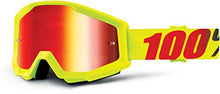 Carica l'immagine nel visualizzatore di Gallery, 100% Maschera MTB Strata Mercury Schermo Specchio Rosso Multicolore - Ilgrandebazar