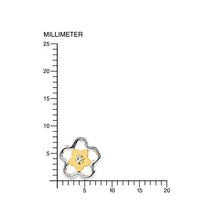 Carica l'immagine nel visualizzatore di Gallery, Orecchini per bambini margherita - due ori 9k (375)