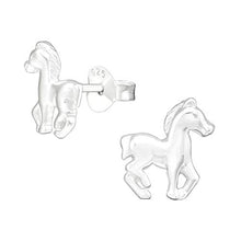 Carica l'immagine nel visualizzatore di Gallery, Laimons Kids Orecchini a pressione per bambini gioielli Cavallo... - Ilgrandebazar