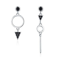 Carica l'immagine nel visualizzatore di Gallery, GDDX - Orecchini pendenti da donna in argento Sterling 925, con zirconi...