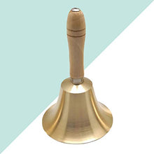 Carica l'immagine nel visualizzatore di Gallery, SUPVOX Campanella Musicale a Mano in Legno d'ottone per Bambini Decorazione... - Ilgrandebazar