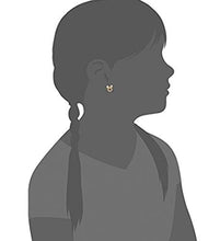 Carica l'immagine nel visualizzatore di Gallery, Findout, orecchini di Topolino, cavi, in argento sterling placcato oro... - Ilgrandebazar