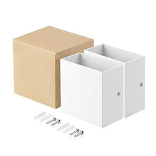 Carica l'immagine nel visualizzatore di Gallery, Lampada da Parete Led Interno, 2 Pezzi 12W Bianco Caldo LED Applique - Ilgrandebazar