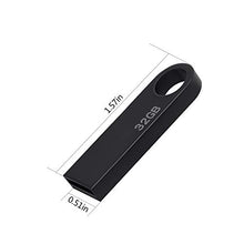 Carica l'immagine nel visualizzatore di Gallery, Chiavetta USB 32 GB, Mini PenDrive 32 Giga Metallo 32GB PEN Black