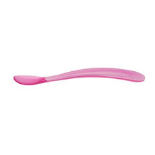 Carica l'immagine nel visualizzatore di Gallery, Chicco 00006828110000 Morbido Cucchiaio Pappa, Silicone, 6+ Mesi, 2 Rosa