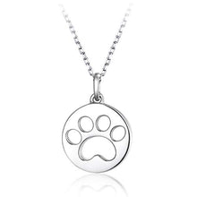 Carica l'immagine nel visualizzatore di Gallery, SIMPLOVE Collana da Donna in Argento Sterling 925, con Ciondolo a Forma di...
