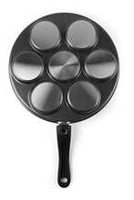 Carica l'immagine nel visualizzatore di Gallery, Excelsa Disco Cook Padella 7 Scomparti per Pancake/Crepes, Diametro: 28 cm,...