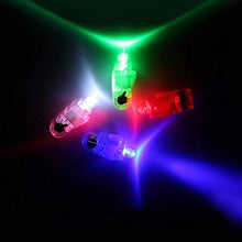 Carica l'immagine nel visualizzatore di Gallery, Kohree 100 pezzi Dita Luci LED Finger Lights Giocattolo di Festa Anelli IT - Ilgrandebazar
