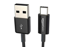 Carica l'immagine nel visualizzatore di Gallery, AmazonBasics - Cavo USB da maschio Type-C a USB-A 2.0, 0.9 m, Nero - Ilgrandebazar