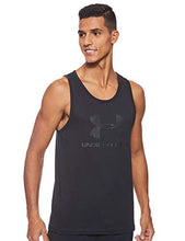 Carica l'immagine nel visualizzatore di Gallery, Under Armour - Sportstyle Logo Tank, Senza Maniche Uomo M, Nero (Black )