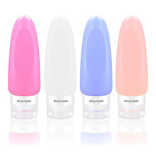 Carica l'immagine nel visualizzatore di Gallery, BKSTONE da Viaggio in Silicone per Shampoo, Bagnoschiuma liquidi, lozione e... - Ilgrandebazar