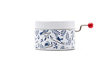 Carica l'immagine nel visualizzatore di Gallery, Piccolo carillon manuale Carillon bianco decorato con uccelli che cantano... - Ilgrandebazar