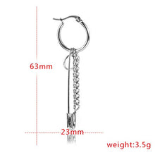 Carica l'immagine nel visualizzatore di Gallery, PPX BTS Orecchini a Cerchio in Argento con Perno e Collana Ciondolo a...
