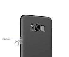 Carica l'immagine nel visualizzatore di Gallery, EIISSION Samsung Galaxy S8 (5.8") Custodia, Ultra Sottile Che Cade Nero - Ilgrandebazar