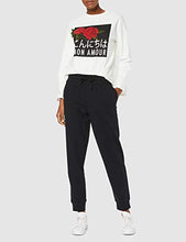 Carica l'immagine nel visualizzatore di Gallery, Marchio Amazon - find. Joggers Affusolati in Cotone Jersey 44, Nero (Black) - Ilgrandebazar