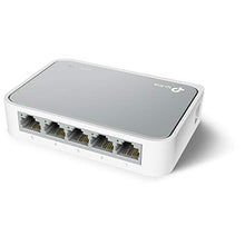 Carica l'immagine nel visualizzatore di Gallery, TP-Link TL-SF1005D Switch Desktop, 5 Porte RJ45 10/100 Mbps, Plug &amp; 5