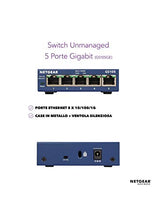 Carica l'immagine nel visualizzatore di Gallery, Netgear GS105GE Switch Ethernet 5 porte Gigabit, switch Unmanaged,...