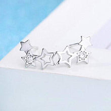 Carica l'immagine nel visualizzatore di Gallery, Iyé Biyé Jewels - Orecchini a forma di stella, da donna, ragazza, con... - Ilgrandebazar