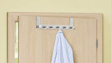Carica l'immagine nel visualizzatore di Gallery, WENKO 4468060100 Attaccapanni da Porta in acciaio inox Celano con 6 Ganci,... - Ilgrandebazar