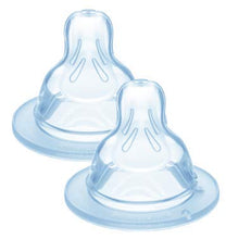 Carica l'immagine nel visualizzatore di Gallery, MAM Teat Set Size 2-3, 2 Tettarelle silicone per 2+ mesi e 2 4+ mesi,... - Ilgrandebazar