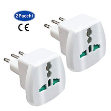 Carica l'immagine nel visualizzatore di Gallery, EXTRASTAR Adattatore Universale da Viaggio, Adapter/Adattatore Bianco