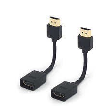 Carica l'immagine nel visualizzatore di Gallery, VCE Prolunga Cavo HDMI corta alta velocità maschio femmina