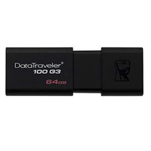 Carica l'immagine nel visualizzatore di Gallery, Kingston DataTraveler 100 G3-DT100G3/64GB USB 3.0, 3.1 PenDrive, 64 GB, 64 GB - Ilgrandebazar