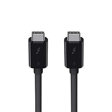 Carica l'immagine nel visualizzatore di Gallery, Belkin F2CD084BT0.8MBK Cavo Thunderbolt 3 da 100 W, USB-C a USB-C, 0.8 m - Ilgrandebazar