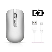 Carica l'immagine nel visualizzatore di Gallery, GeekerChip Mouse Bluetooth,Mouse Wireless 1.Argento Bluetooth