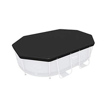 Carica l'immagine nel visualizzatore di Gallery, Flowclear 58424 Copripiscina Power Steel Frame, Grau, 300x200x84 cm Grau