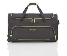 Carica l'immagine nel visualizzatore di Gallery, Travelite Basics Trolley Reisetasche FRESH auf Rollen 70cm, in Nero (Schwarz)