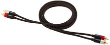 Carica l'immagine nel visualizzatore di Gallery, AmazonBasics - Cavo audio RCA da 2 maschi a 2 maschi, 1,2 metri m